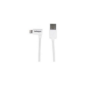 StarTech.com 2m Gewinkeltes Lightning USB Kabel (USBLT2MWR)