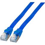 EFB-Elektronik RJ45 Flachpatchkabel Cat.6A U/FTP PVC blau 2m Hersteller: EFB Elektronik (K5545BL.2)