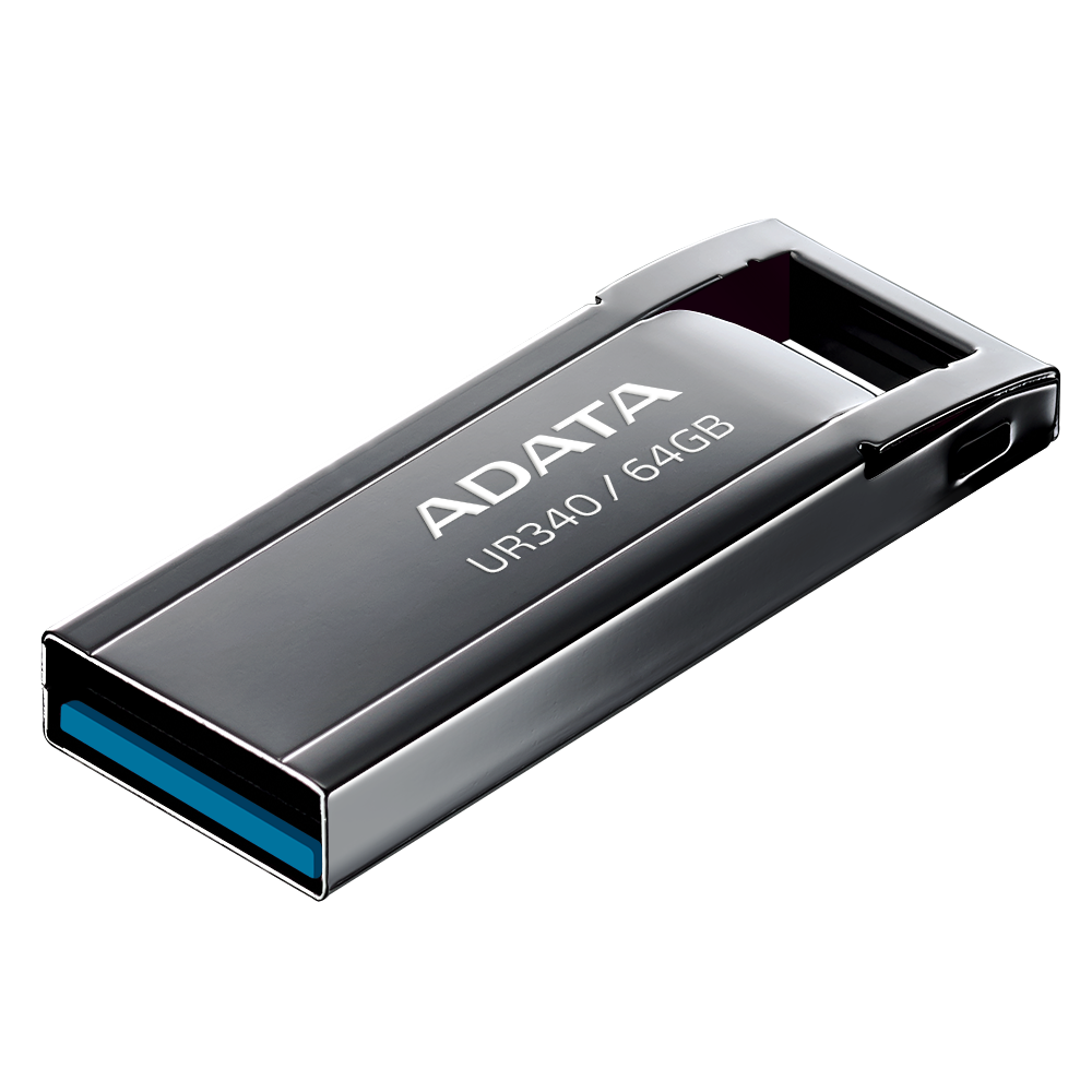 ADATA UR340 64 GB USB 3.2 Gen 1 Schwarz
