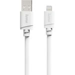 Hama Ladekabel, USB-A - Lightning, für iPhone/iPad, MFi, 1 m, Weiß (00201800)