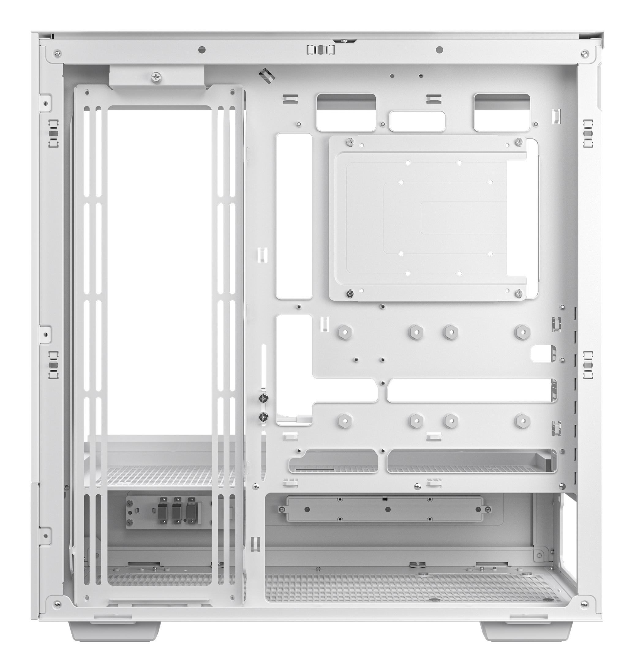 DeepCool CH690 Digital Mid-Tower ATX Tempered Glass Weiß