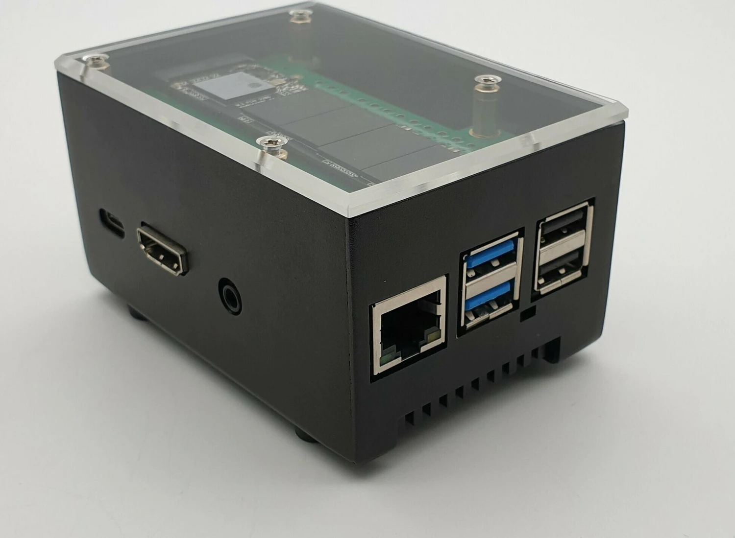 Rock Pi Aluminium Gehäuse ecoPI Starter schwarz (RockPi_GH_ecoPI_SW)