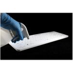 MAN&MACHINE Keyboard Very Cool Flat Hygienetastatur,white,104Tasten,DE (VCF/DE/W5)