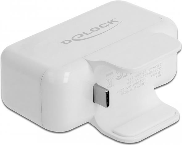 Delock Adapter for Apple power supply with PD and QC 3.0 (64079)