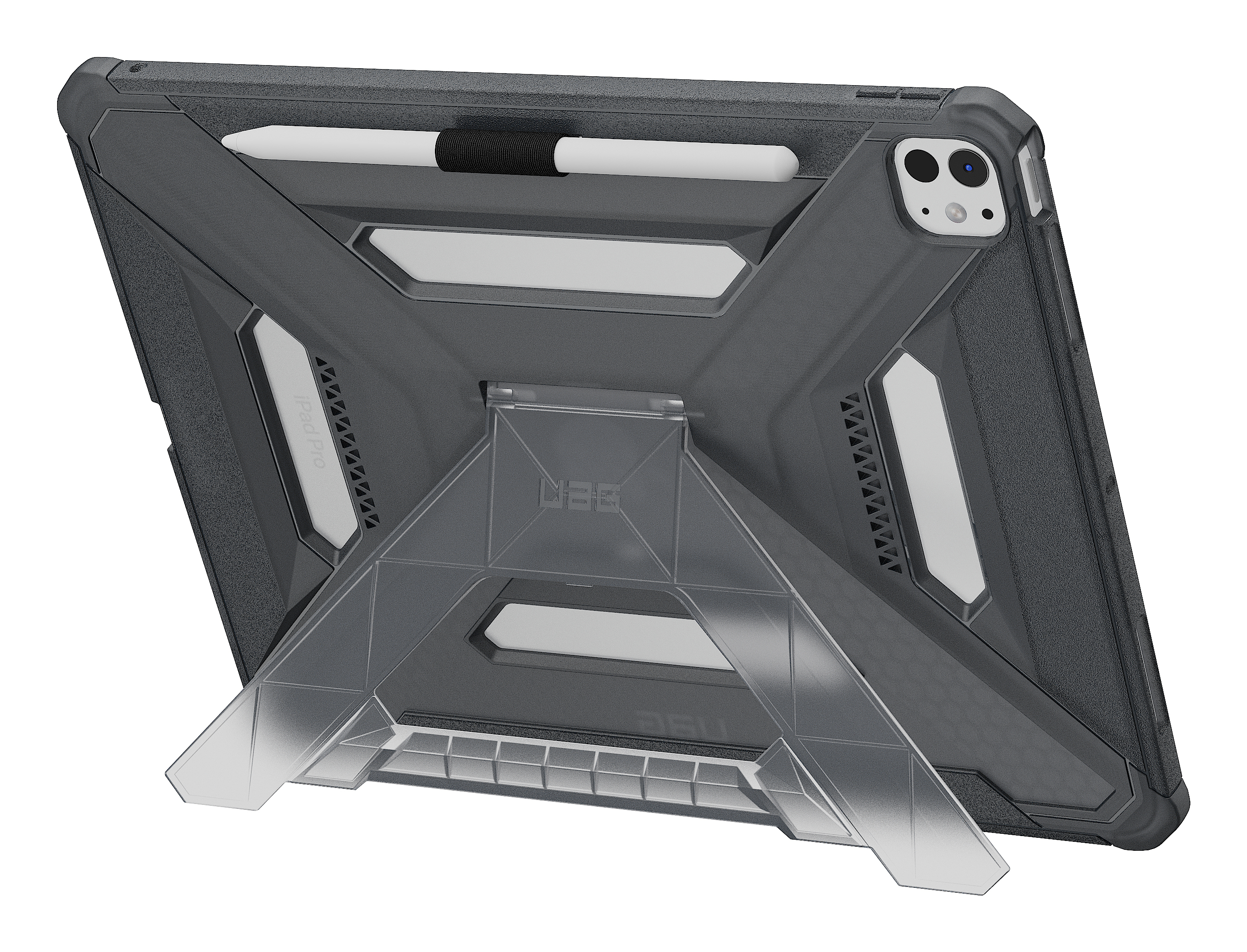 Urban Armor Gear Scout+ Ash Tablet-Schutzhülle für Apple iPad Pro 13" Grau