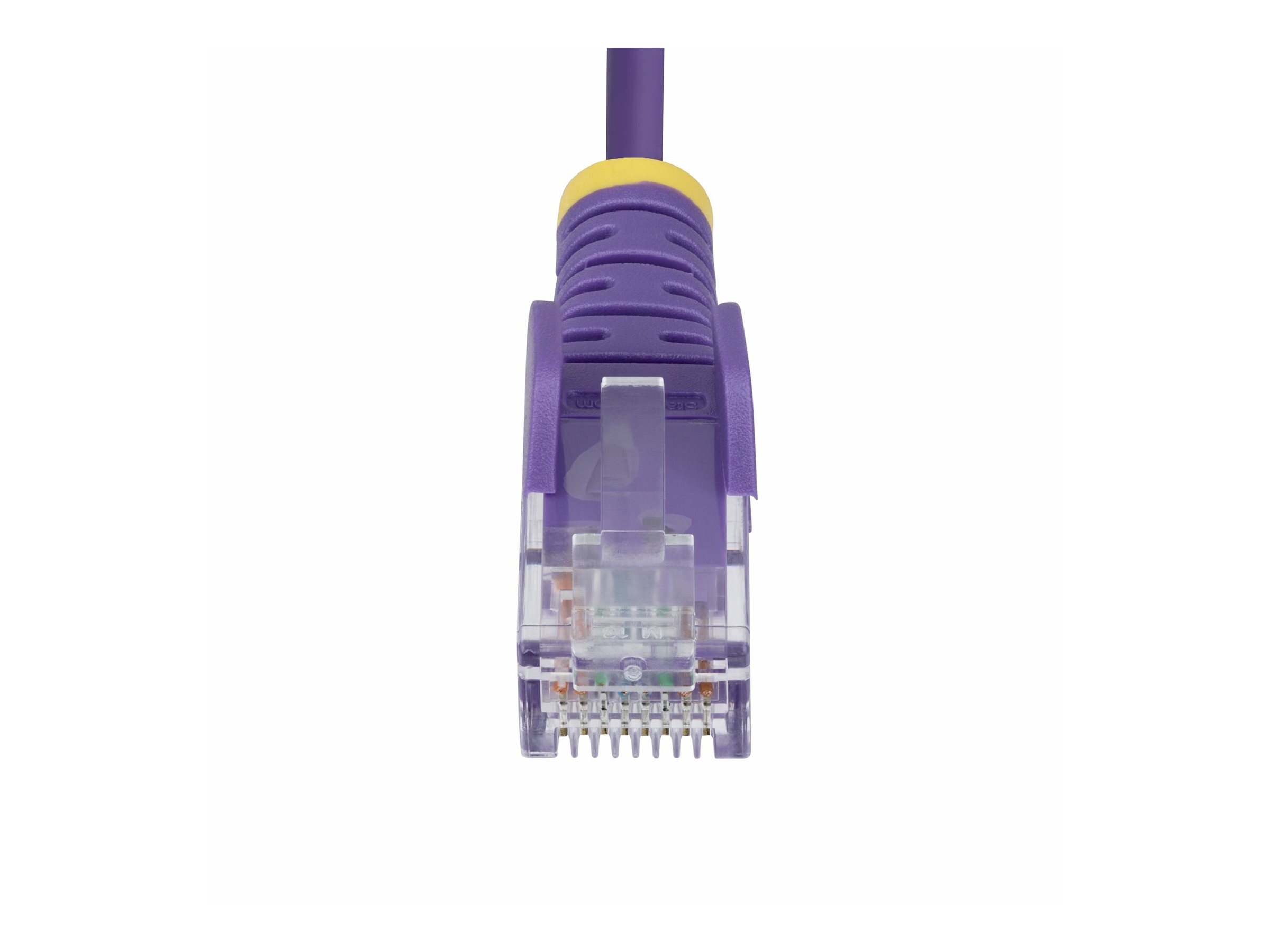 StarTech.com 3 m Slim CAT6 Ethernet-Kabel LSZH UTP 28 AWG RJ-45 Snagless Lila