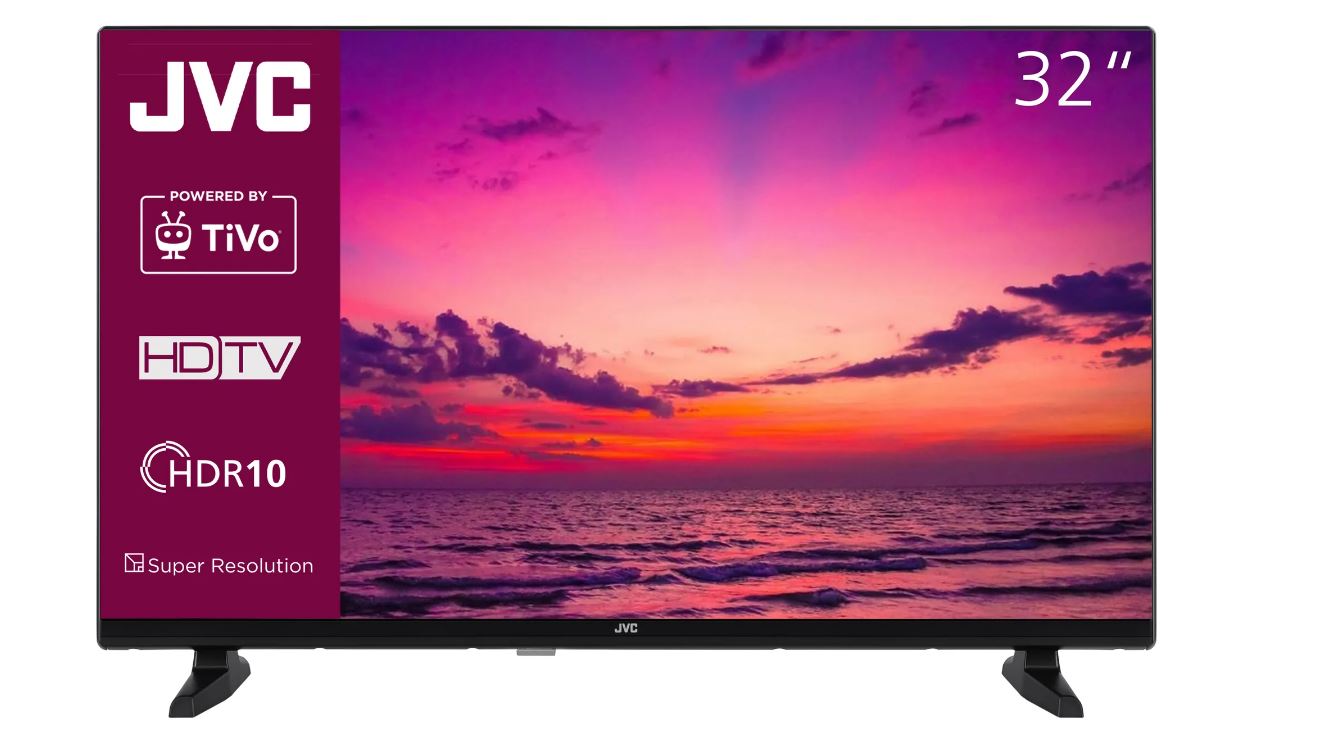 JVC LT-32VH5355 32 Zoll Fernseher / TiVo Smart TV (HD-ready, HDR, Triple Tuner) [Energieklasse E] (824008)
