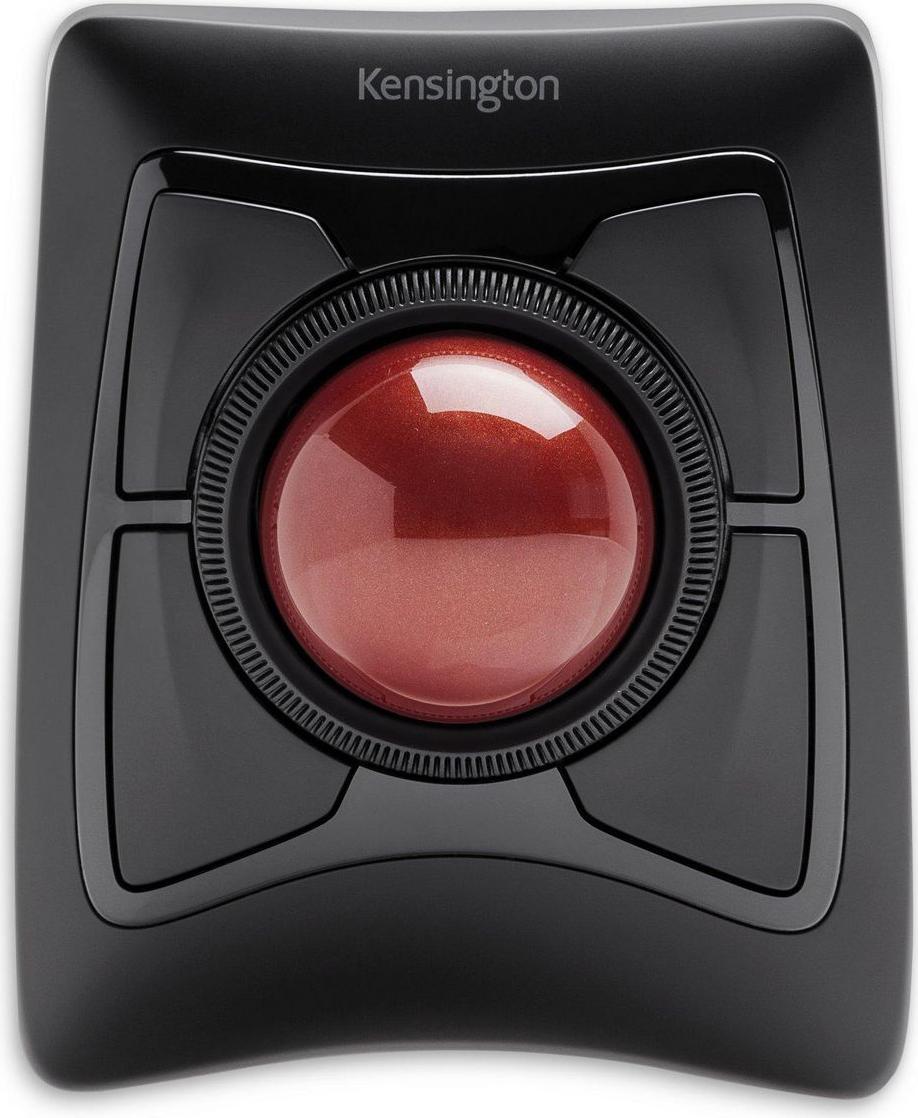 Kensington Expert Mouse Wireless Trackball Bluetooth 5.0 LE 2.4 GHz Schwarz