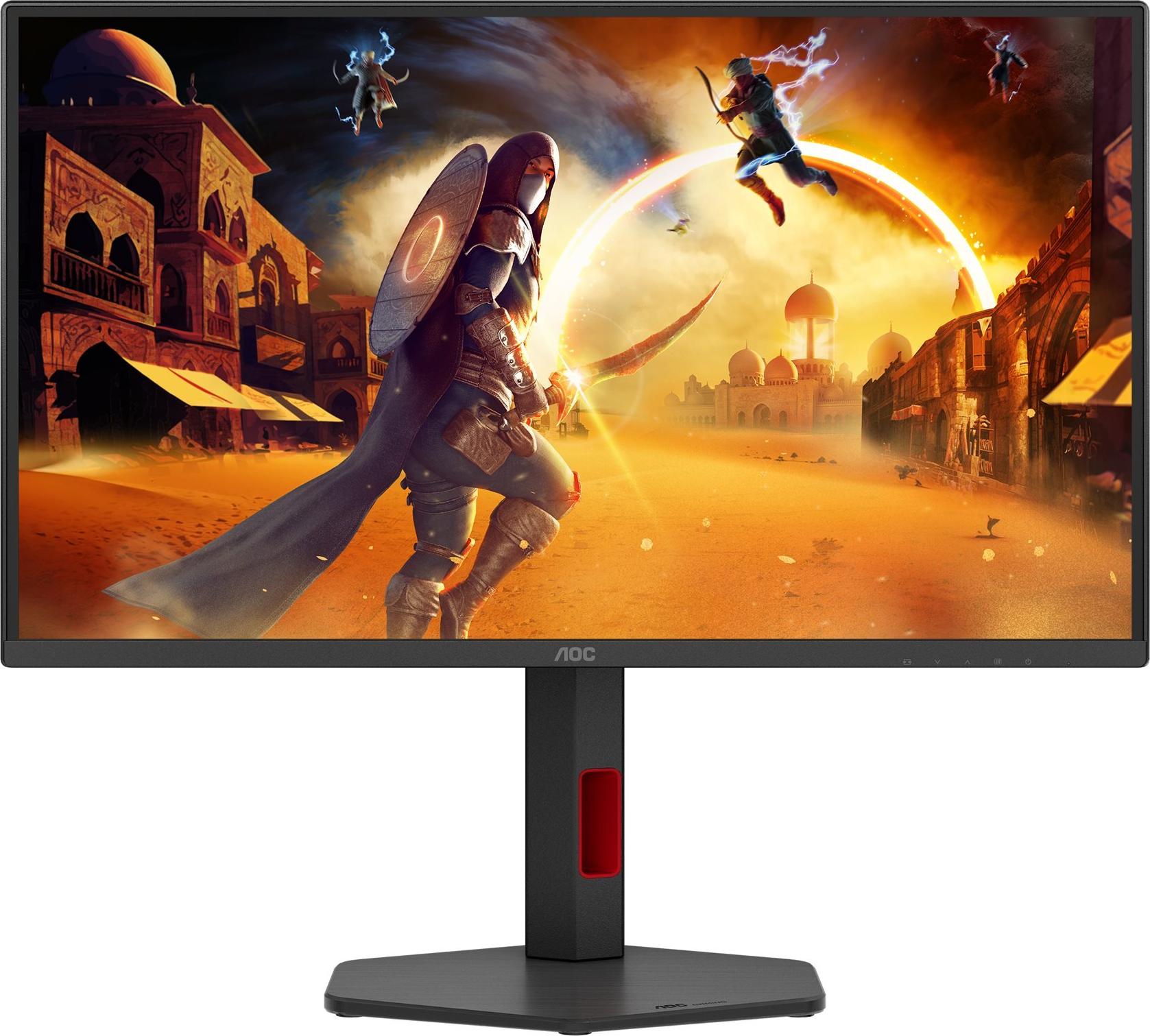 AOC Gaming Q25G4SR 25" QHD 300 Hz IPS Schwarz, Rot