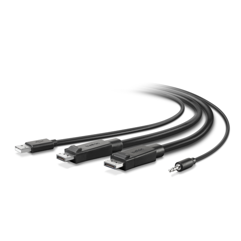 Belkin F1D9020B06T Secure KVM Combo Cable 1,83 m Schwarz