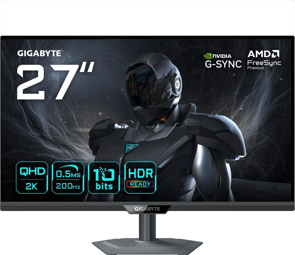 GIGABYTE G27Q20 27" WQHD Gaming Monitor 200 Hz 0.5 ms Schwarz