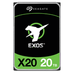 Seagate Exos X20 ST20000NM007D - Festplatte - 20 TB - intern - SATA 6Gb/s - 7200 U/min - Puffer: 256 MB