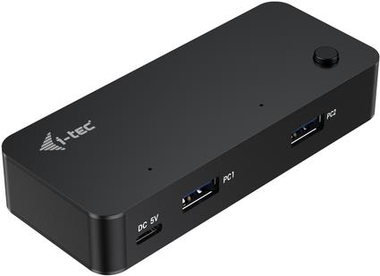 i-tec Universal KVM HUB 2x USB-C 3.2 Gen.1+ USB-A 3.2 1x (CAKVMHUB2A2C)
