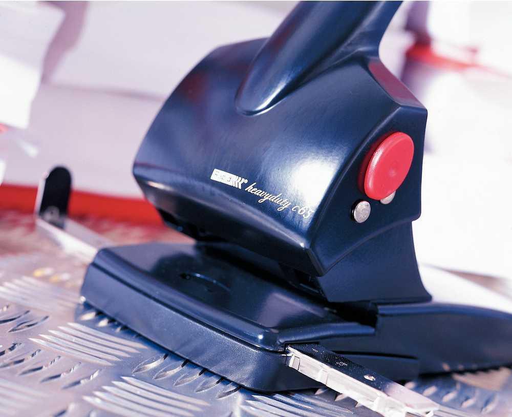Rapid HDC65 Locher 65 Blatt Schwarz