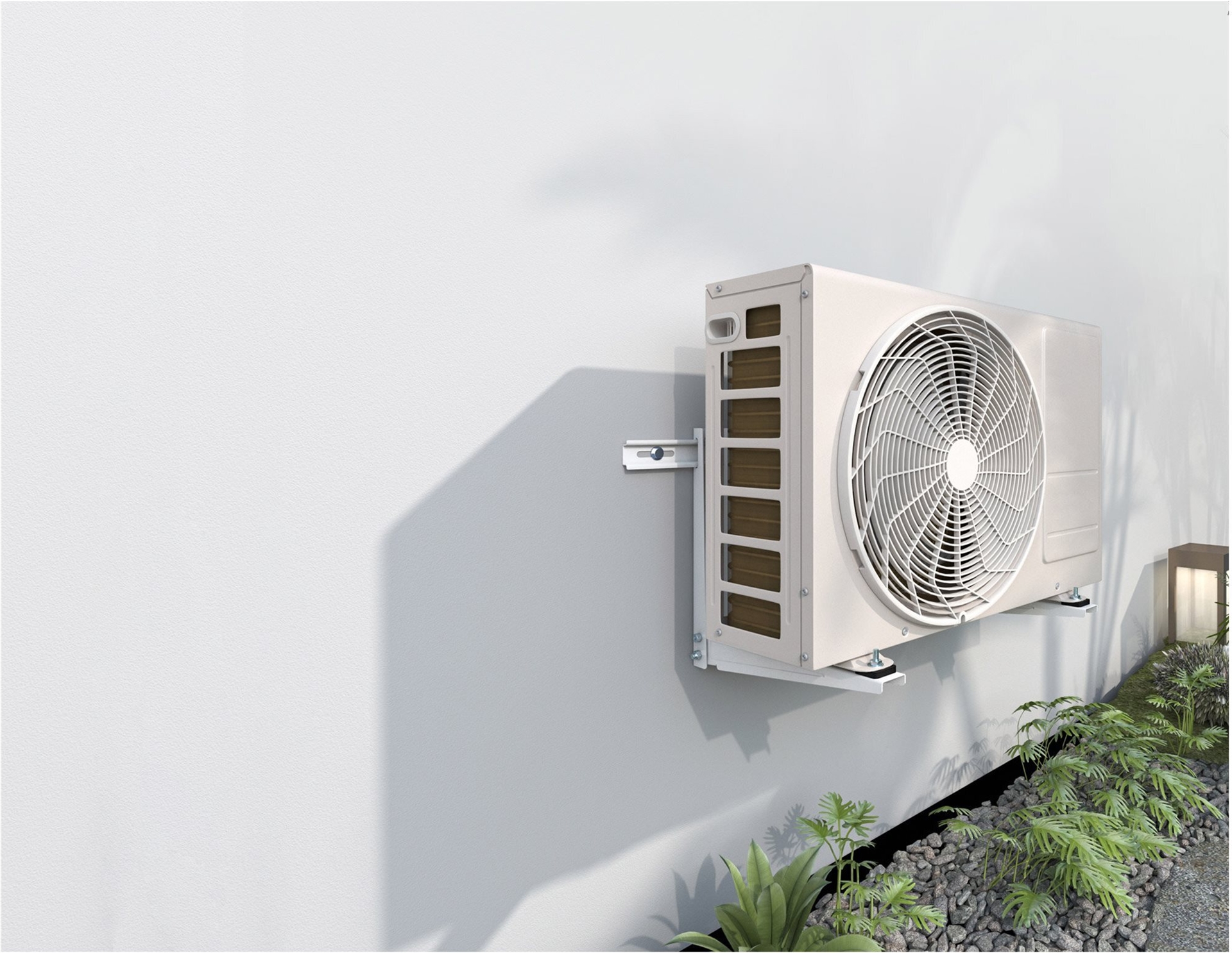InLine Befestigungskit für Split Klimaanlage 77,5 cm Weiß