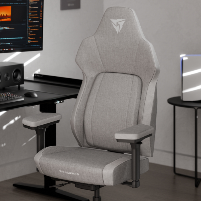 ThunderX3 CORE Smart Ergonomischer Gaming Stuhl Loft Grey