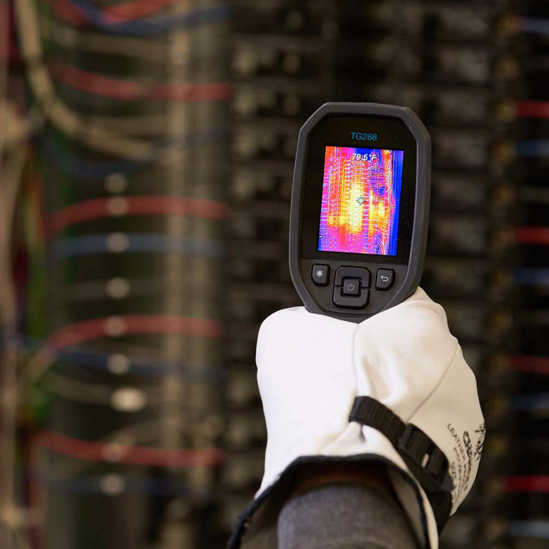FLIR TG268 Infrarot-Thermometer -25 bis +400°C Schwarz