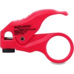 Delock Abisolierwerkzeug für Netzwerkkabel rot (90996)