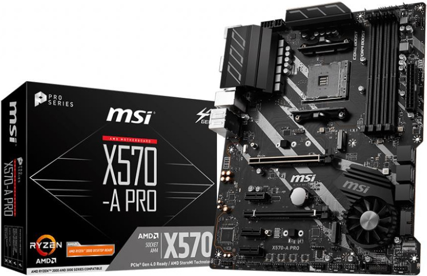 MSI X570-A PRO Motherboard (7C37-003R)