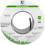 DSIT Alfaco Cat6 F/UTP-Kabel auf Rolle starrleiter 100 m grau LSZH – (Eca) (SI-TP-49F)