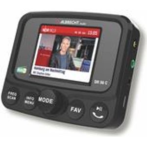 Albrecht DR 56C DAB+ Autoradio-Tuner mit Farbdisplay DAB/DAB+, Service Follow...