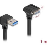 DeLOCK 80482 USB Kabel 1 m USB 3.2 Gen 1 (3.1 Gen 1) USB A Micro-USB B Schwarz (80482)