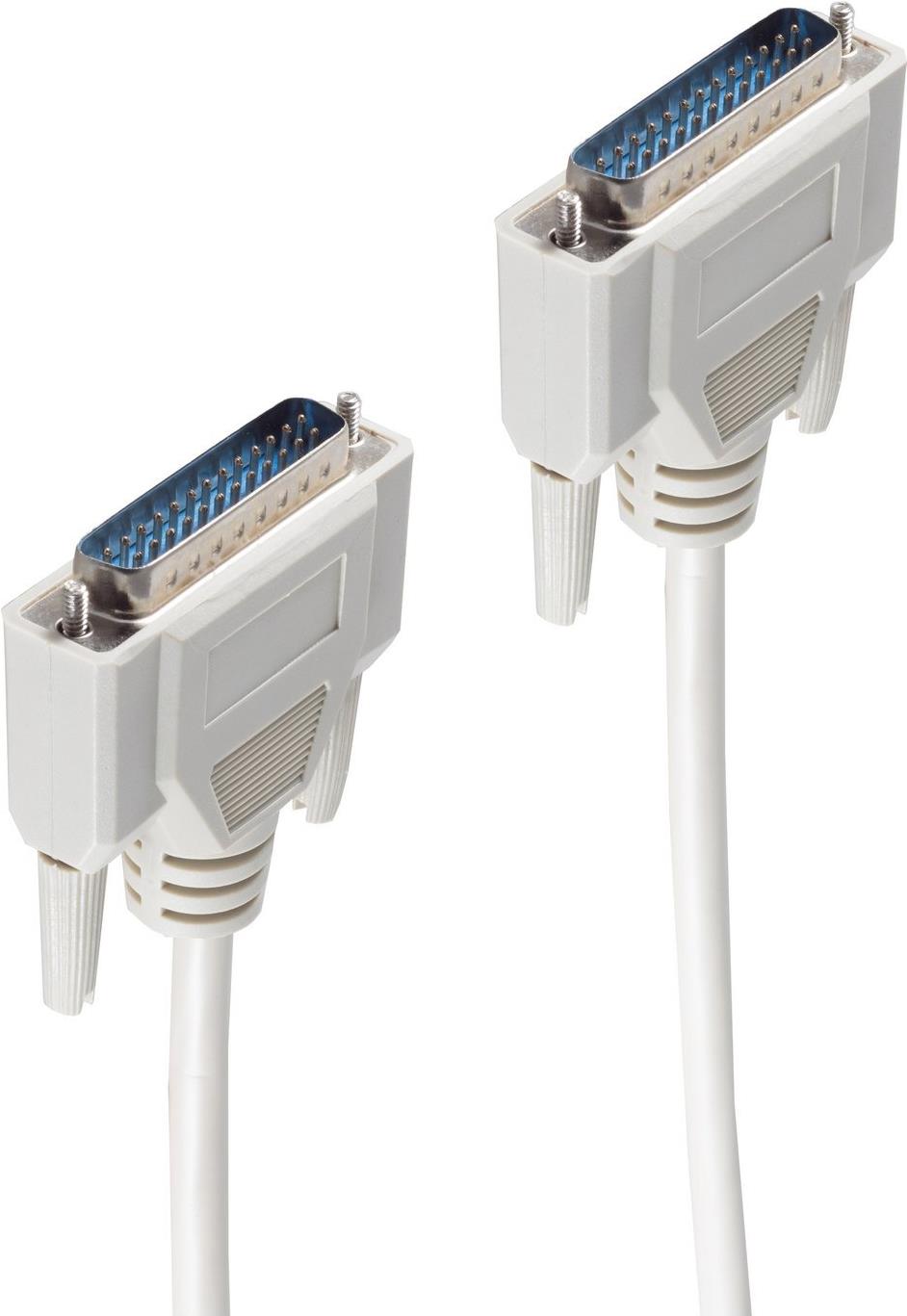 shiverpeaks ®-BASIC-S--SUB-D Anschlusskabel, 2 x 25-pol. Sub D-Stecker, mit vergossenen Gehäusen, 3,0m (BS78021-3)