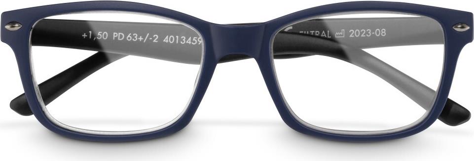 Hama 00096237 Modische Brille Unisex Rechteck Vollrand Blau (00096237)