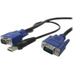 StarTech.com 2-in-1 USB VGA KVM Kabel 2-in-1 (SVECONUS10)