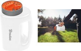 Bradas WHITE LINE Mini-Sämaschine WL-SE101, 2 Liter, Kunststoff, manuell, Weiß/Anthrazit