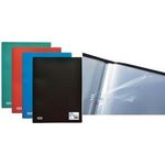 ELBA Sichtbuch DINA A4 Standard, mit 30 Hüllen, blau aus PP (0,3 mm) (32046003)