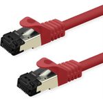 VALUE S/FTP Patchkabel Kat.8.1 LSOH Litze rot (21.99.1811)