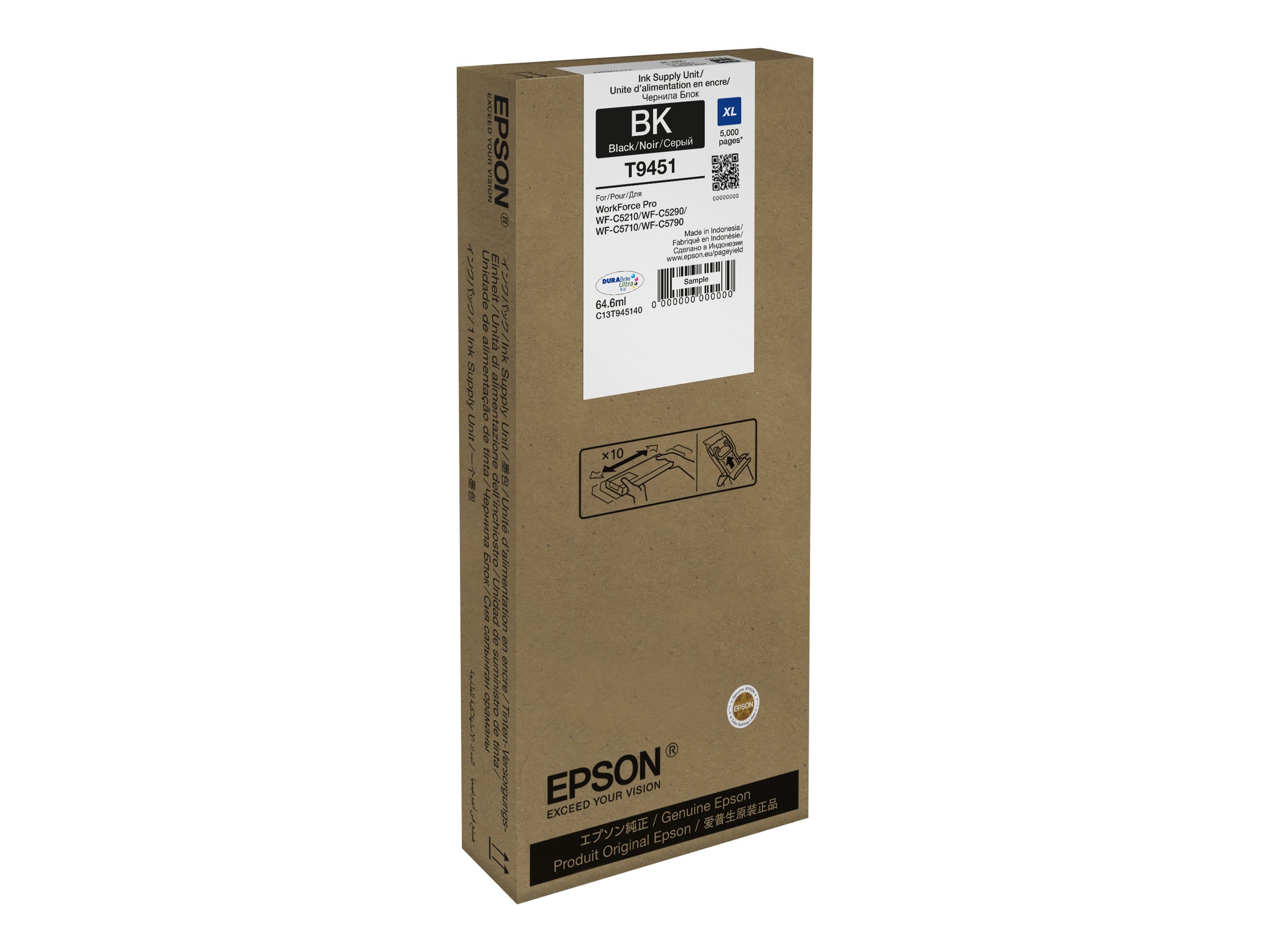 Epson T9451 Tintenpatrone XL Schwarz