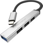 ROLINE USB3.2 Gen1 Hub 4x USB-A 1x 3.0+3x 2.0 Typ C Kabel (14.02.5053)