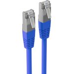 shiverpeaks Patchkabel, Kat. 6, S/FTP, 3,00 m, blau RJ45 Stecker (BS75713-HB)