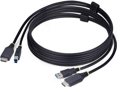 StarTech.com 6ft (1.8m) HDMI and USB 5Gbps KVM Cable - Tastatur- / Video- / Maus- (KVM-) (HU1226-KVM-CABLE)
