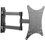 Wandhalterung für 1 LCD TV LED 58,40cm (23")-42 drehbar 3 Gelenke, schwarz Hersteller: Techly (ICA-LCD-2923E)