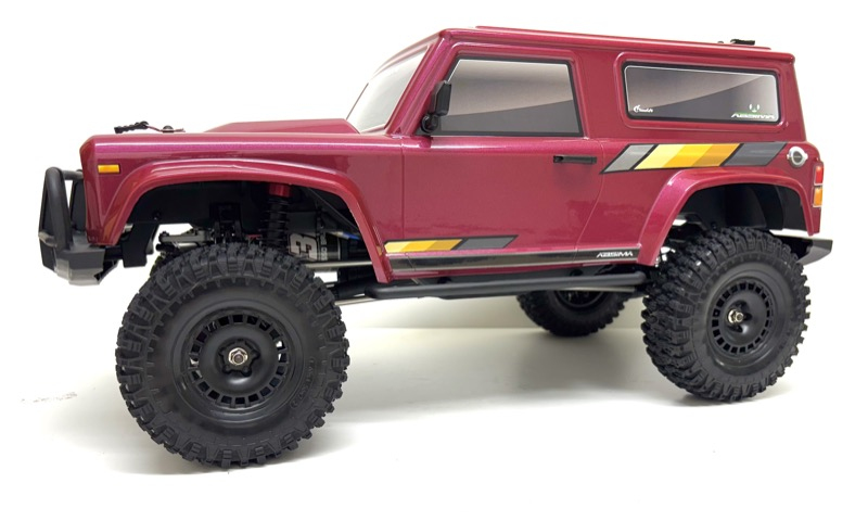 Absima CR4.4eco BRONCO 1:10 EP Crawler 4WD Brushed RTR 2,4 GHz Rot