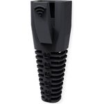 ROLINE Knickschutztülle für RJ-45, 10 Stck, schwarz (12.01.1115)