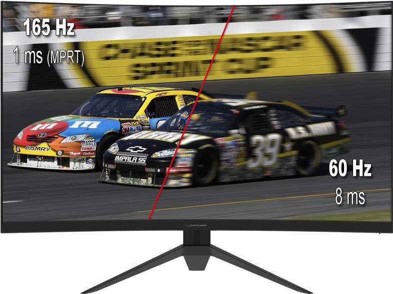 LC-Power LC-M32-QHD-165-C-V2 31,5" QHD LCD-Monitor 165 Hz Schwarz