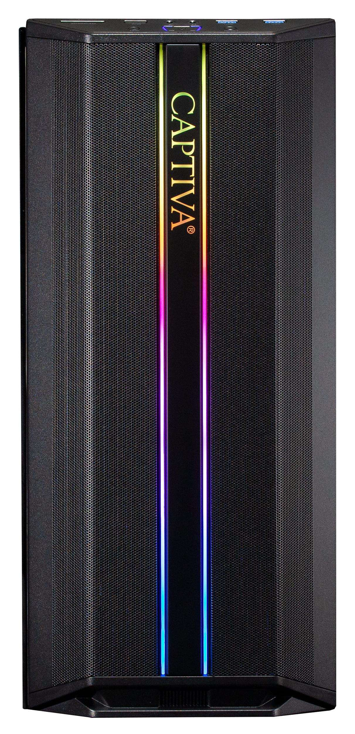 Captiva Power Starter R69-319 Desktop-PC AMD Ryzen 5 5600G 16 GB RAM 1 TB SSD Windows 11 Home Schwarz