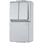 JUNG 675W Elektroschalter Rocker switch Weiß (675W)