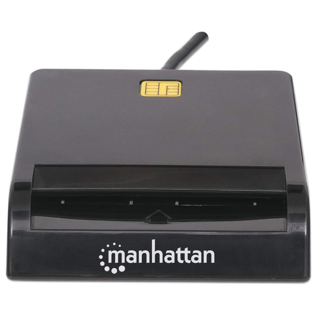Manhattan 102049 SmartCard-Lesegerät USB 2.0 Schwarz