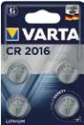 Varta 06016 101 404 Haushaltsbatterie Einwegbatterie CR2016 Lithium (06016101404)