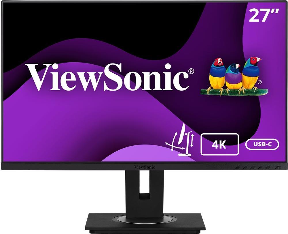 Viewsonic VG2756-4K Computerbildschirm 68,6 cm (27" ) 3840 x 2160 Pixel 4K Ultra HD Schwarz [Energieklasse F] (VG2756-4K)