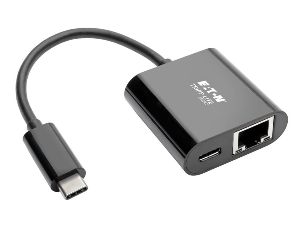 Tripp Lite Eaton Tripp Lite Series USB-C-zu-Gigabit-Ethernet-Adapter USB-C 3.1 Schwarz
