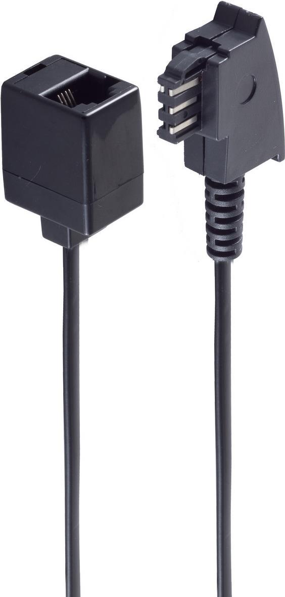 shiverpeaks BS71035 Telefonkabel 0,2 m Schwarz (BS71035)