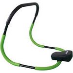 SCHILDKRÖT Bauchtrainer / AB-Trainer Classic, schwarz/grün rückenschonender Bauchtrainer, mit weicher Kopfstütze, - 1 Stück (960049)