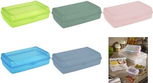 keeeper Brotdose "luca" Click-Box maxi, nordic-blue BPA-freie Frischhaltedose: Frischhalten, Aufbewahren und - 1 Stück (1069568000000)
