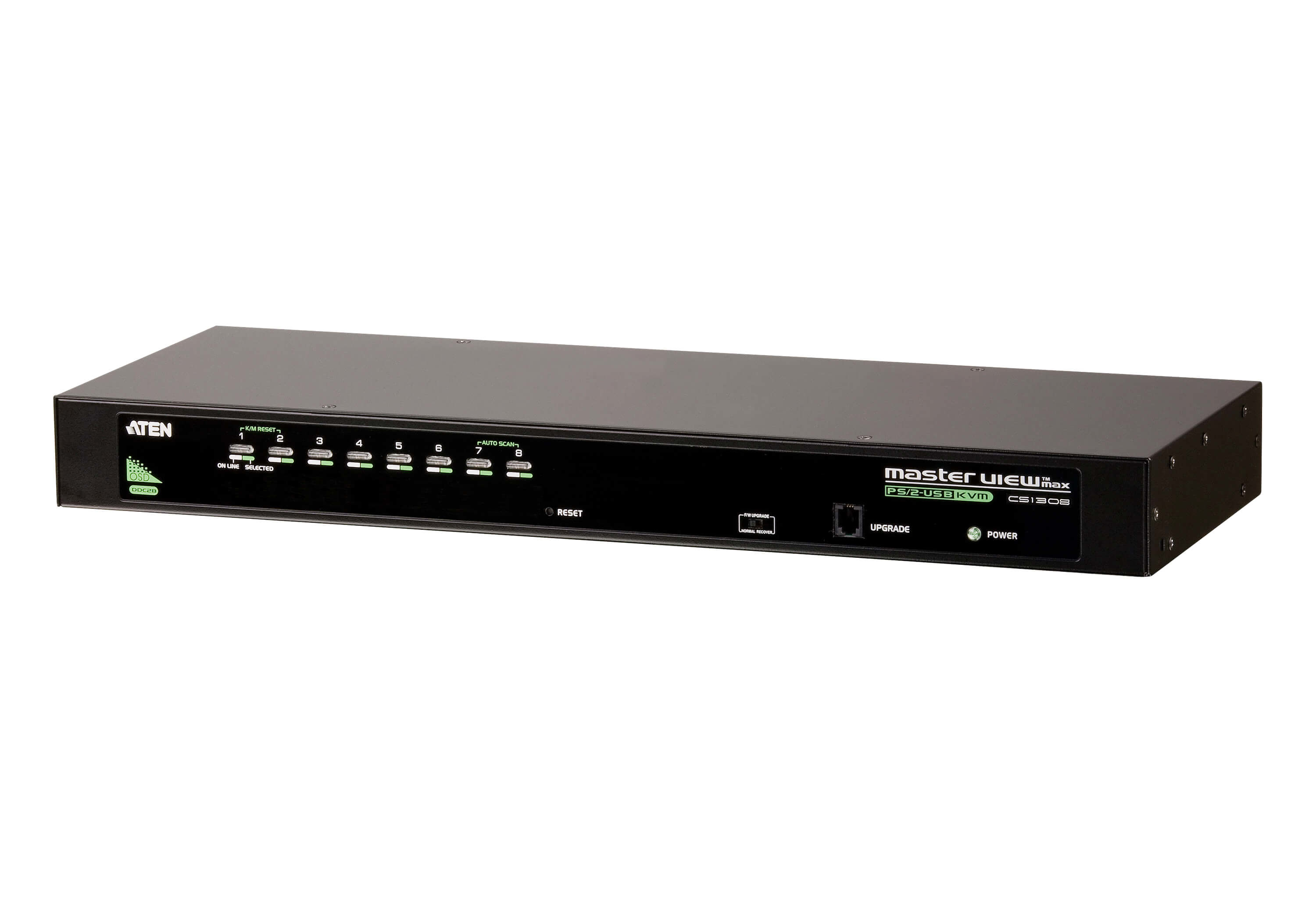 ATEN CS1308 KVM-Switch 8 Port USB/PS/2 VGA Schwarz